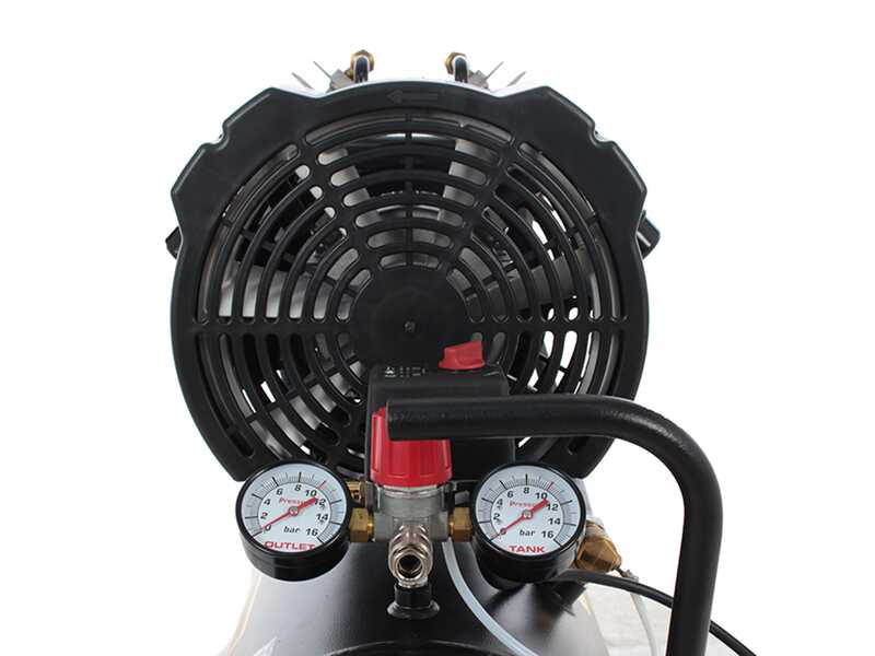 Nuair GVM/50 - Compresor de aire el&eacute;ctrico monof&aacute;sico - Motor 3 HP - 50 L