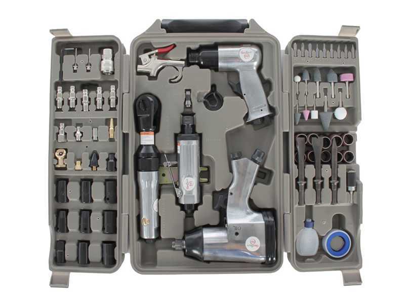 Kit 71 piezas - accesorios neum&aacute;ticos para compresor - GeoTech