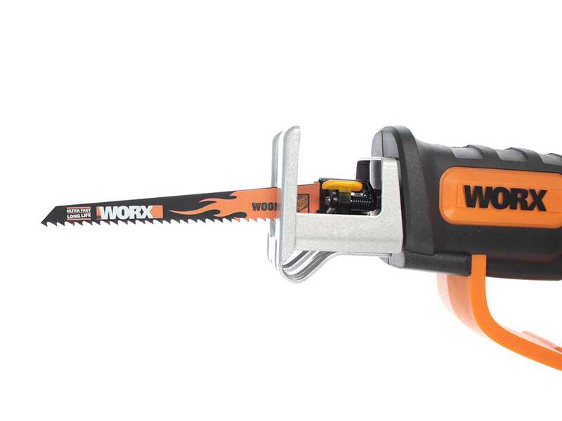 Worx WG894E - Sierra de sable el&eacute;ctrica de bater&iacute;a Li-ion 20V 2Ah