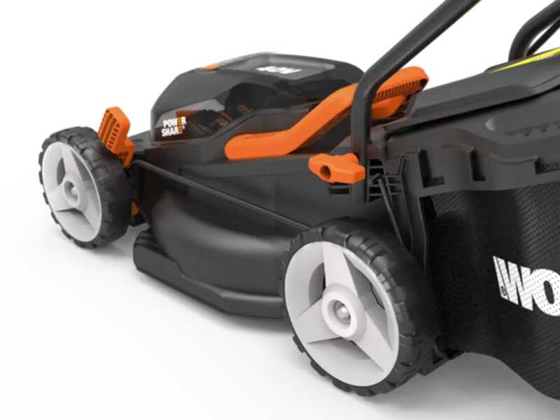 Worx WG779E - Cortac&eacute;sped de bater&iacute;a - 2x20V/2,5Ah - Corte 34 cm