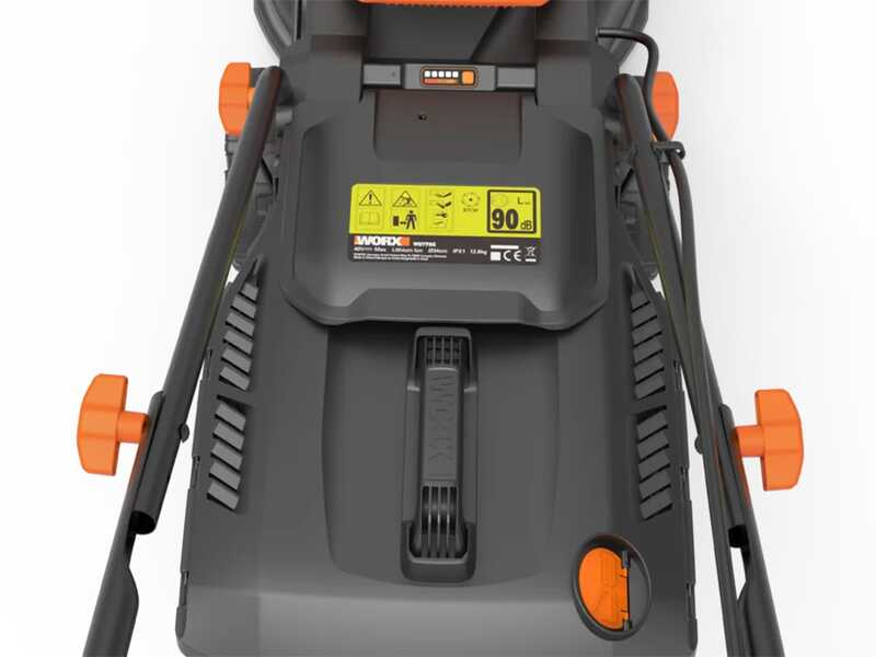 Worx WG779E - Cortac&eacute;sped de bater&iacute;a - 2x20V/2,5Ah - Corte 34 cm