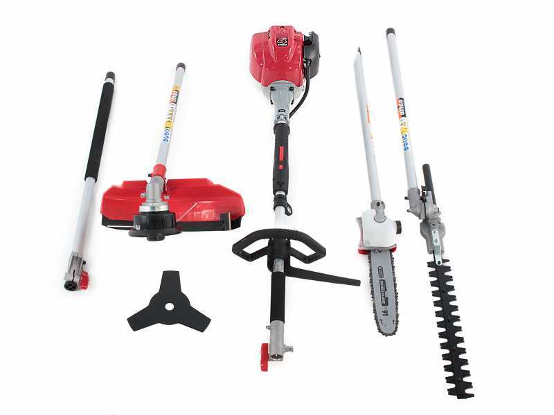 Attila GX 25 - Vareador de aceitunas + Desbrozadora Attila multifunci&oacute;n con motor Honda