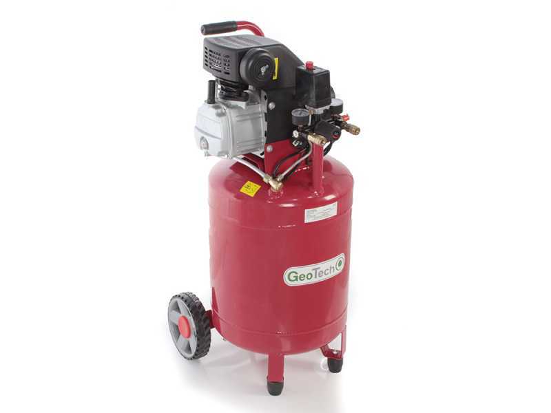 GeoTech AC50V-8-20 - Compresor de aire el&eacute;ctrico port&aacute;til - Motor 2 HP - 50 l Vertical