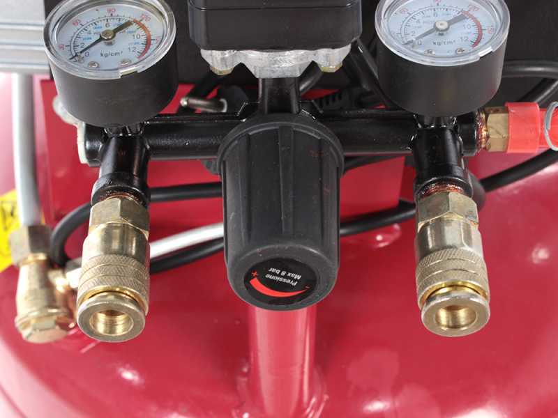 GeoTech AC50V-8-20 - Compresor de aire el&eacute;ctrico port&aacute;til - Motor 2 HP - 50 l Vertical