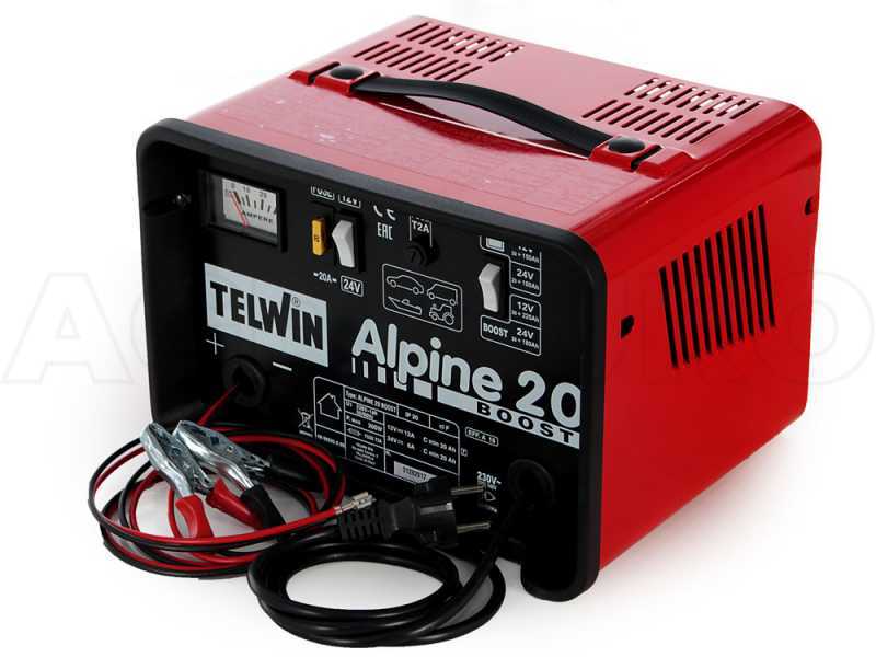 Telwin Alpine 20 Boost - Cargador de bater&iacute;a - bater&iacute;a WET tensi&oacute;n 12/24V - 300 W