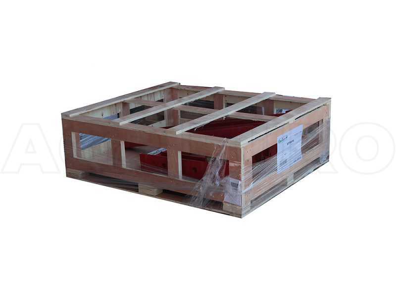Arado monosurco para tractor Geotech DP20 con estructura reforzada