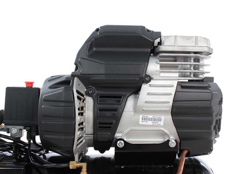 Stanley Sil Air 244/24 - Compresor de aire el&eacute;ctrico monof&aacute;sico silencioso, sin aceite - Motor 1.5 HP - 24 L