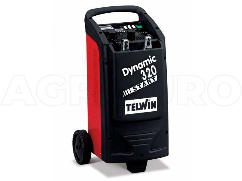 Telwin Dynamic 320 Start - Cargador de bater&iacute;a de coche y arrancador - bater&iacute;a WET/START-STOP 12/24V