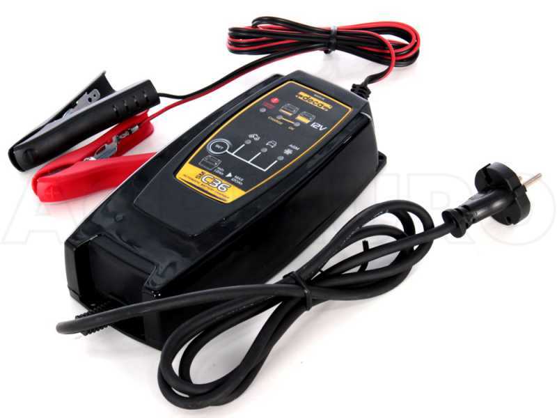 Deca SM C36 - Cargador de bater&iacute;a autom&aacute;tico para coche - 12V - bater&iacute;a de coche y moto hasta 75A