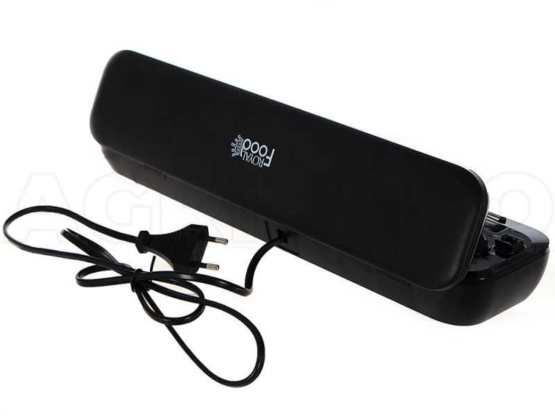 Royal Food VS30E Extra Slim Black - Envasadora al vac&iacute;o - Barra de soldadura de 30 cm