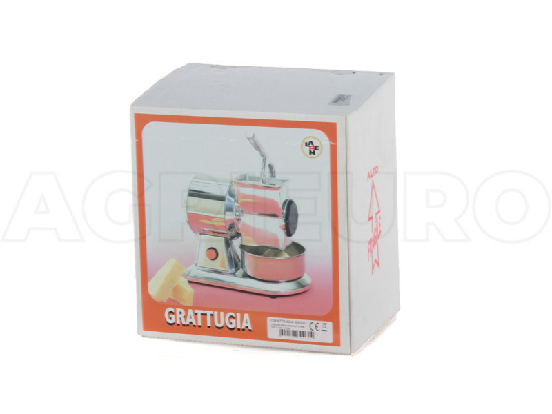 Premium Line Basic Red Vintage - Rallador el&eacute;ctrico de mesa - Aluminio fundido a presi&oacute;n - 350W