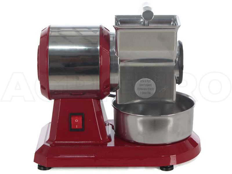 Premium Line Basic Red Vintage - Rallador el&eacute;ctrico de mesa - Aluminio fundido a presi&oacute;n - 350W
