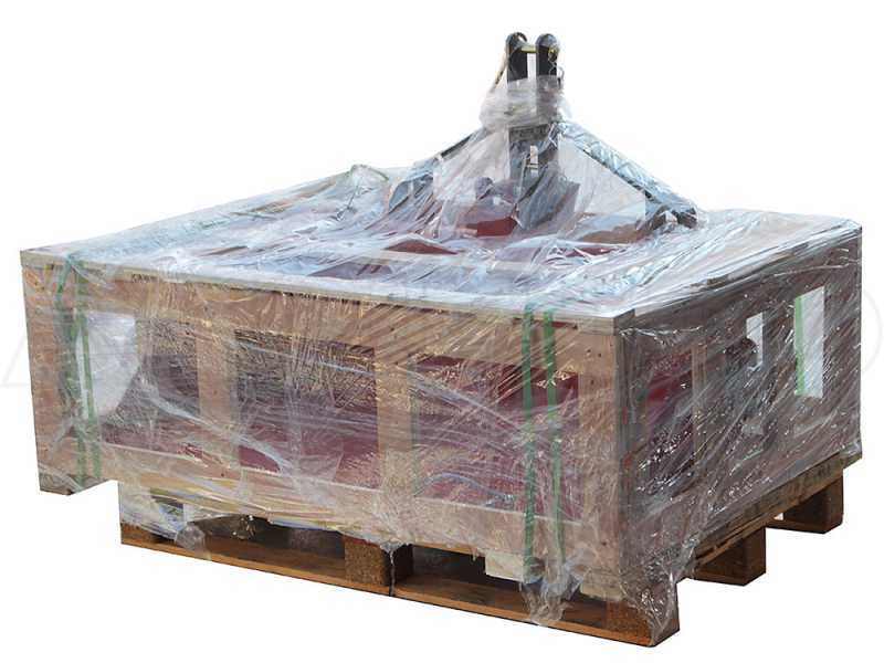 GeoTech de 160 cm - Pala trasera para tractor - serie medio-pesada - capacidad 700 Kg