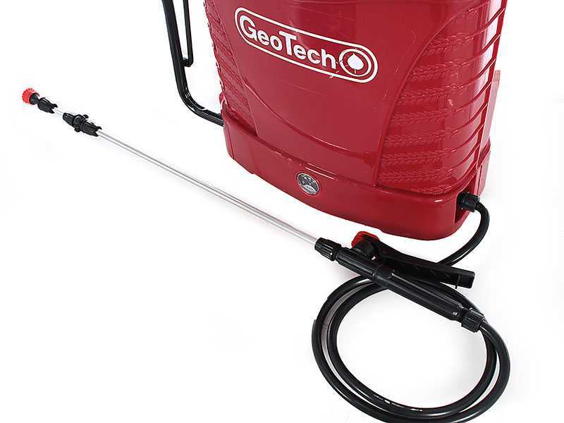 Pulverizador eléctrico/manual GeoTech en Oferta AgriEuro