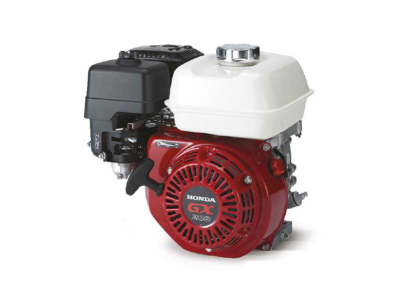 Wortex D200/80H - Biotrituradora de gasolina - Motor Honda GX 200