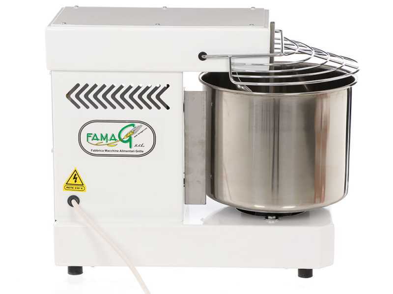 Famag IM 8/230 1 Velocidad - Amasadora de espiral 8 kg