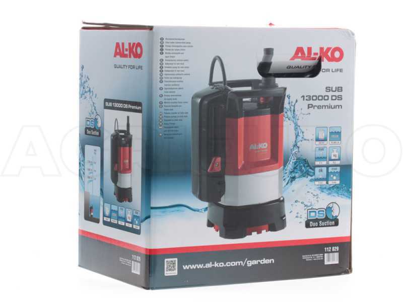 Bomba sumergible el&eacute;ctrica para agua limpia AL-KO SUB 13000 DS Comfort interruptor nivel integrado