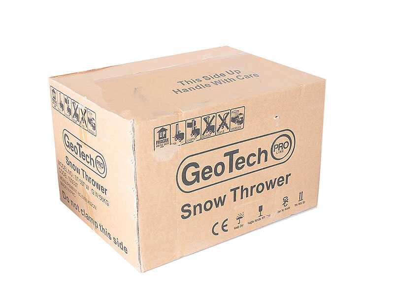 GeoTech ST 662 WEBS - Quitanieves de gasolina - B&amp;S 950 OHV