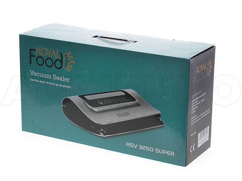 Royal Food RSV 3250 Super - Envasadora al vac&iacute;o - Barra de soldadura de 30 cm