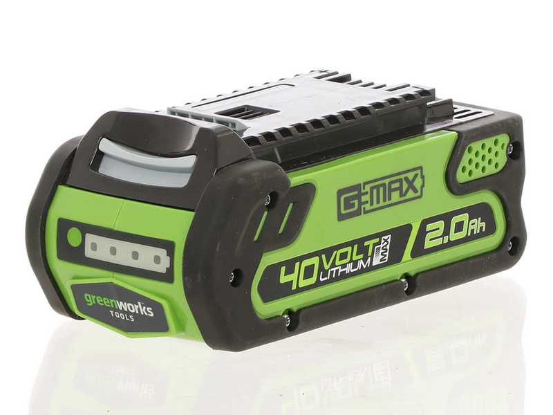 PROMO Cortac&eacute;sped el&eacute;ctrico de bater&iacute;a Greenworks G40LM41 40V - cm 41 - Bater&iacute;a 4 Ah