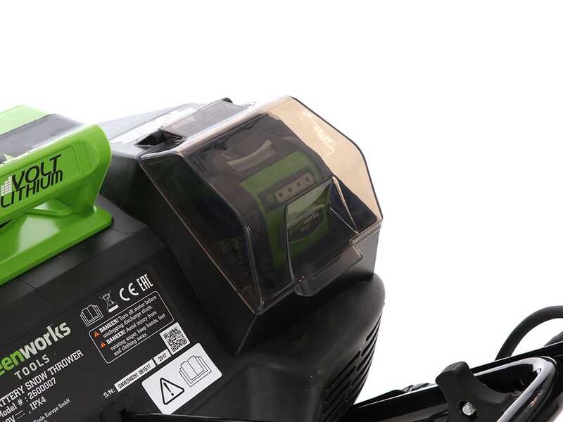 Greenworks GD40ST - Quitanieves de bater&iacute;a - BATER&Iacute;A Y CARGADOR NO EST&Aacute;N INCLUIDOS