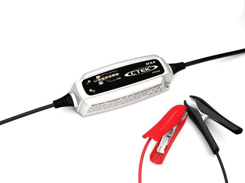 CTEK XS 0.8 - Carigador de bater&iacute;a y mantenedor de carga autom&aacute;tico - bater&iacute;a de 12V - 6 etapas