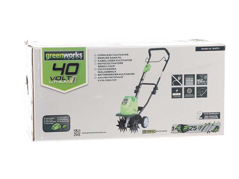 Greenworks G40TL - Motoazada de bater&iacute;a con ruedas - 40V 4Ah