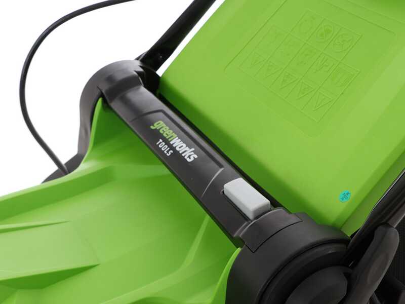 PROMO Cortac&eacute;sped el&eacute;ctrico de bater&iacute;a Greenworks G40LM41 40V - cm 41 - Bater&iacute;a 4 Ah