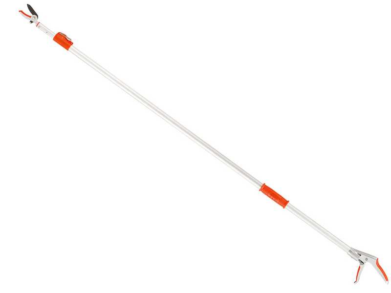 Stocker Art. 510 - Tijeras de podar con p&eacute;rtiga tel&eacute;scopica 180-300 cm - corte de yunque - orientable