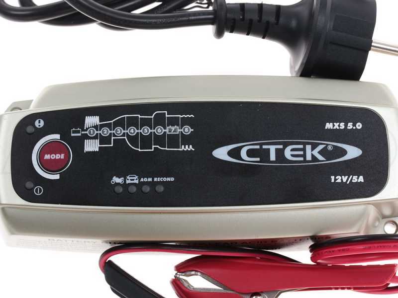 CTEK MXS 5.0 - Cargador de batería mantenedor en Oferta