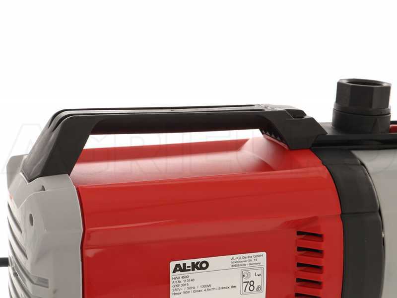 Bomba el&eacute;ctrica para riego AL-KO HWA 4500 Comfort - Bomba de riego para jard&iacute;n de 1300 W