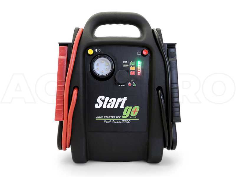 Intec Start Go Plus - Arrancador - port&aacute;til y de bater&iacute;a, corriente de arranque 2200A