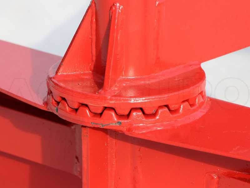 Cuchilla niveladora para tractor AgriEuro LLP220, serie pesada, giratoria de 360&deg;