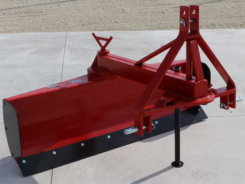 Niveladora para tractor AgriEuro LLM140, serie media, acoplamiento y cuchilla giratorios