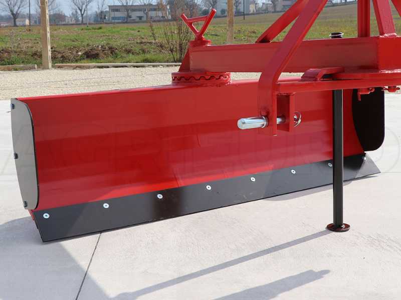 Niveladora para tractor AgriEuro LLM140, serie media, acoplamiento y cuchilla giratorios