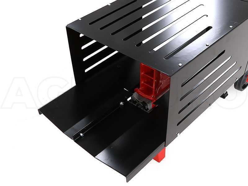 GeoTech SPHE 4 - Rajadora de le&ntilde;a el&eacute;ctrica - horizontal - 230V - Con carro