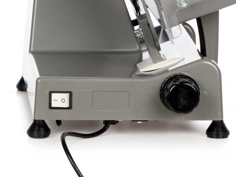 ALA 2000 GP195 SILVER - Cortadora de fiambre con cuchilla 195 mm- 140 W