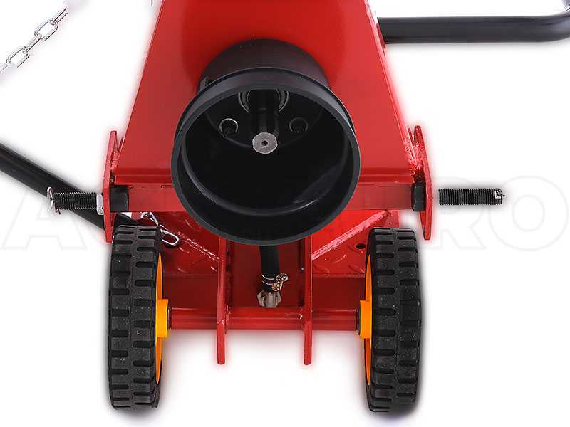 GeoTech LSP 15-100 VT - Rajadora de le&ntilde;a para tractor - Vertical