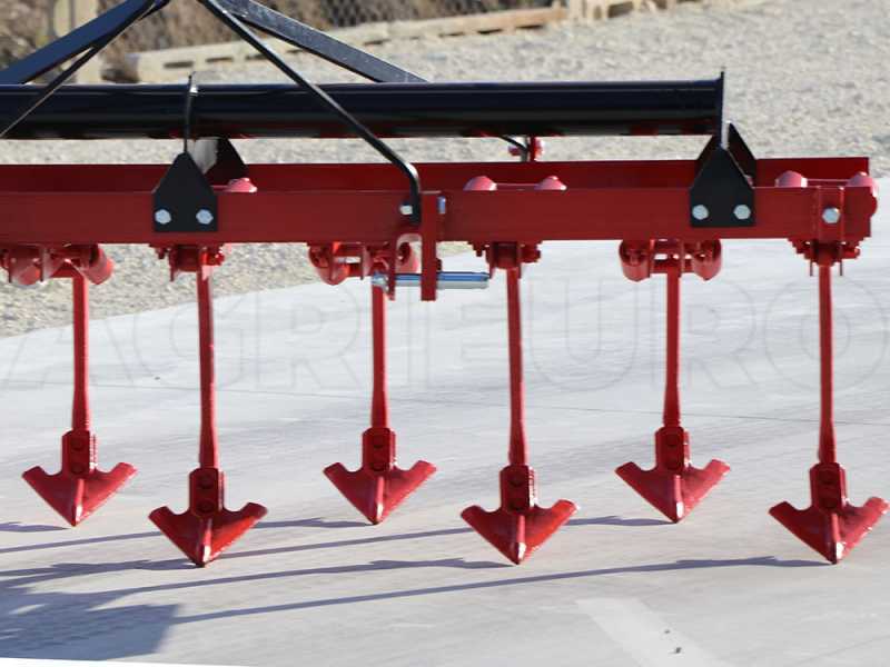 Cultivador de muelles serie pesada CMP9 - Ancho de trabajo 225 cm - 9 Rejas