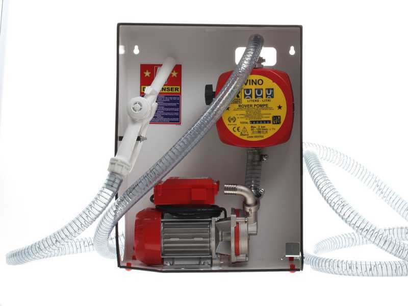 Rover Dispenser Novax 25 M - Bomba el&eacute;ctrica de trasiego en aleaci&oacute;n antioxidante - 0,6 HP