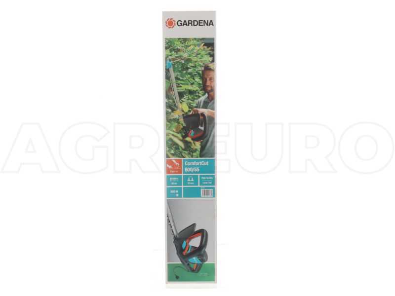 Cortasetos el&eacute;ctrico Gardena ComfortCut - de 600 W con barra de 55 cm