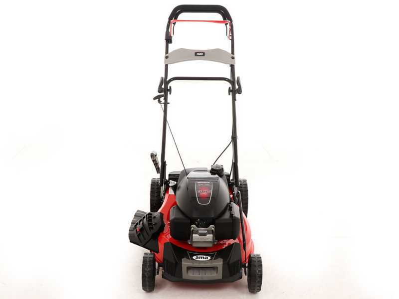 Cortac&eacute;sped autopropulsado Ama TRX 481H saco, mulching, salida lateral, trasera - Honda GCVx