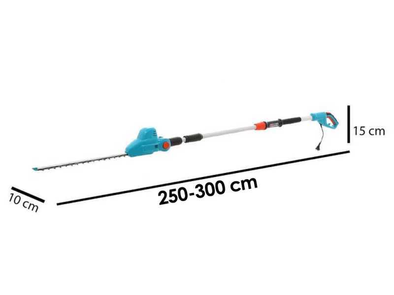 Cortasetos el&eacute;ctrico telesc&oacute;pico Gardena THS 500/48 - cuchilla 48 cm, potencia m&aacute;x 500 W