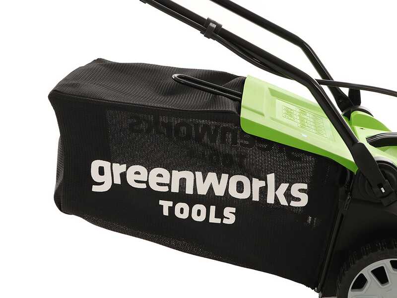 Cortac&eacute;sped el&eacute;ctrico de bater&iacute;a Greenworks G40LM35 40V - cm 35 - Bater&iacute;a 4 Ah