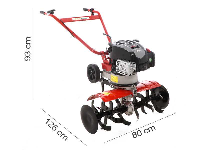 Motoazada AgriEuro Rotalux 52A B55 con motor B&amp;S de 163 cc - 1 marcha adelante