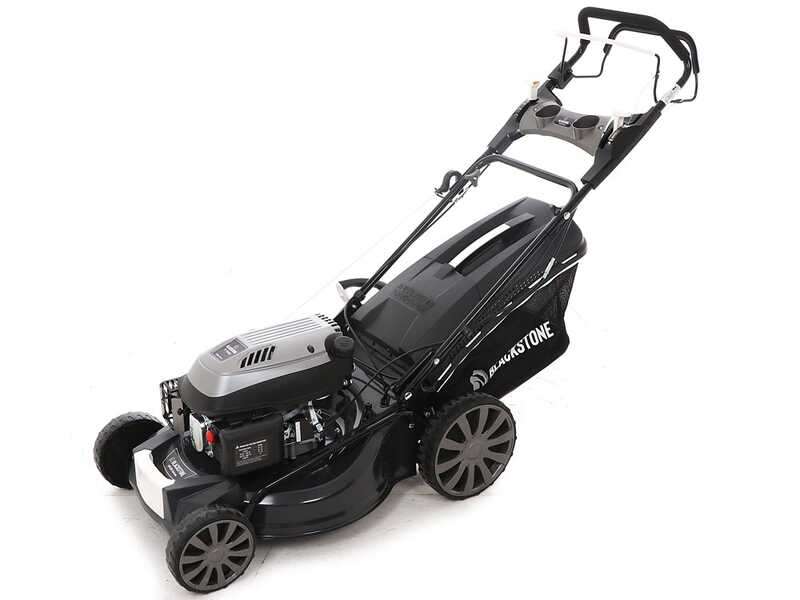 Cortac&eacute;sped autopropulsado Blackstone SP530 Deluxe: recogida, mulching, salida lateral y trasera