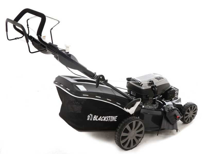 Cortac&eacute;sped autopropulsado Blackstone SP530E Deluxe 4en1 de gasolina arranque el&eacute;ctrico