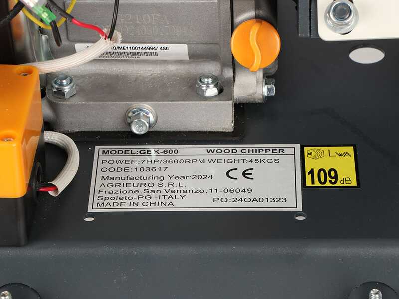 BlackStone GBK 600 - Biotrituradora de gasolina - Motor 7 HP