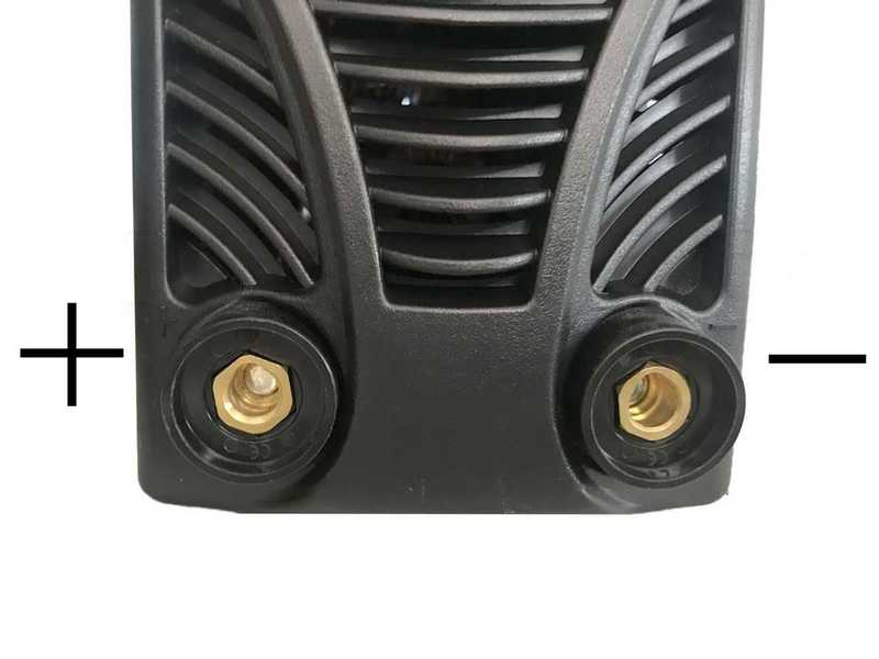 Soldadora inverter de electrodo, corriente continua GeoTech WM-180 F, 180 A, Kit MMA