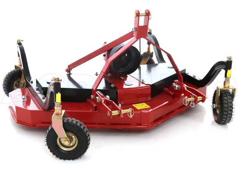 Geotech Pro TLP 160 - Cortac&eacute;sped para tractor - 3 rotores de 1 cuchilla